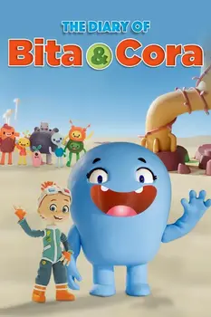 Poster for the animated show THE WORLD OF Bita & Cora.