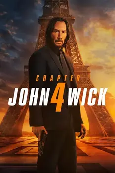Official poster for John Wick: Chapter 4, available on IPTVpakket.