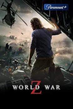 Poster for the action movie World War Z.