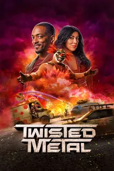 Promotional art for the action series Twisted Metal.